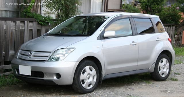 2002 Toyota Ist 1.5i (110 Hp)